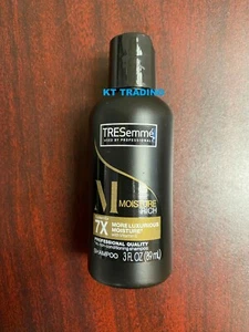 Champú profesional TRESemme rico en humedad brillo saludable - tamaño de viaje de 3 fl oz - Imagen 1 de 3