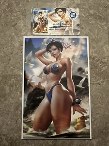Traje de baño Street Fighter 2022 especial casi nuevo/m 9,8 con certificado de autenticidad - Carnivore Comics C - Imagen 1 de 22