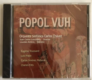 JUAN CARLOS LOMONACO Y ORQ. SINFONICA CARLOS CHAVEZ -POPOL VUH - MEXICAN CD, SS - Picture 1 of 2