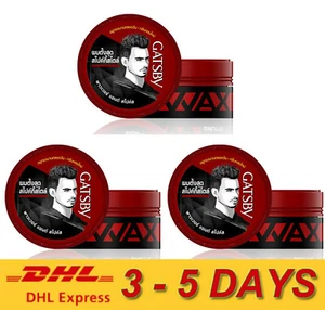 3 x GATSBY Hair Styling Wax Power and Spikes From JAPAN 75 g. - Picture 1 of 4