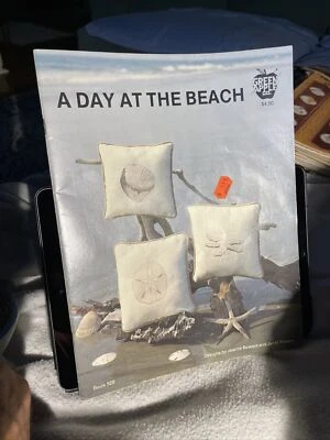 A Day at the Beach, Cross Stitch Patterns Book 528 - Image 1 of 2