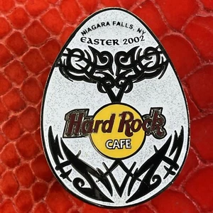 NIAGARA FALLS NY🎸HARD ROCK CAFE®HRC PIN🎸EASTER WHITE EGG SERIES 2002 LE 100🎗 - Picture 1 of 4