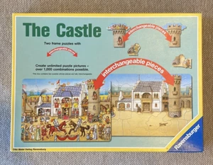 Vintage 1990 Ravensburger The Castle Puzzles 069125 Interchangeable 2 Frame Tray - Picture 1 of 11