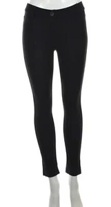 Theory Womens Leggings Size PP Black Solid cRopped Viscose Casual - Picture 1 of 5