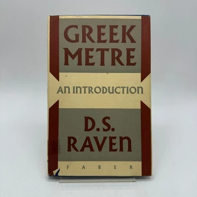 Greek Metre An Introduction David S Raven Foreign Language Study Lyric Poetry - Image 1 of 4