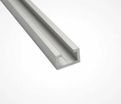 Aluminium C-Profil M10 Alu Laufschiene 13x22 T Nutschiene 2m - Bild 1 von 4