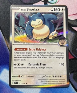 Hop's Snorlax 117/159 Sv09: Journey Together Holo - Picture 1 of 2