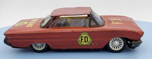 Fire Chief Tin Toy - Picture 1 of 5
