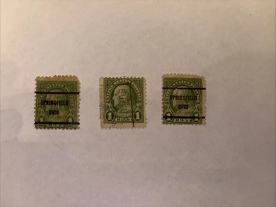 RARE BENJAMIN FRANKLIN GREEN 1 CENT STAMP - Image 1 of 4