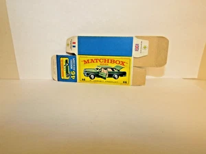 MATCHBOX REG. WHEEL NO. 46-C MERCEDES BENZ 300 SE EMPTY BOX ONLY - Picture 1 of 2