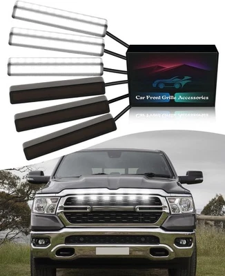 LED 烤架灯适用于 2019 - 2025 道奇 Ram Grille Raptor Light Ram 1500 2500 3500 — 第 1/4 张图片