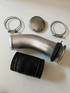 MGB MGB-GT COMPLETE GAS FILLER PIPE WITH CLAMPS CAP ASSEMBLY - Picture 1 of 1