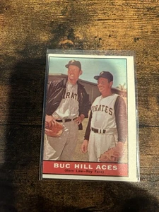 1961 Topps #250 Vern Law/Roy Face Buc Hill Aces Sehr guter Erhaltungszustand/VGEX - kostenloser Versand - Bild 1 von 8