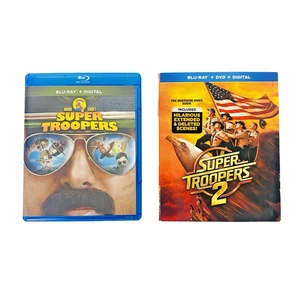 DVD Blu-ray Super Troopers 1 et 2 sans numérique lézard cassé comédie films drôles - Photo 1/8