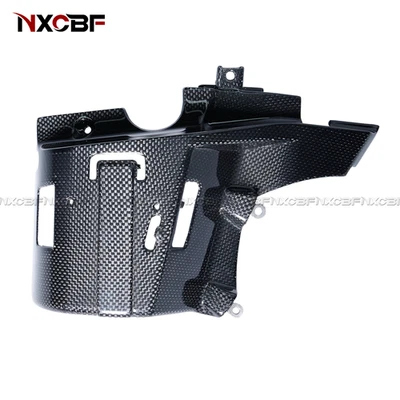 Carenado de cubierta de motor lateral izquierdo de fibra de carbono para Ducati Monster 1200/S 2017-2021 Foto 1 de 4