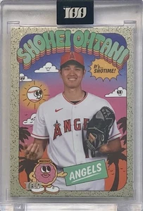 2022-23 Topps Project 100 Shohei Ohtani #48 by Lauren Martin /299 Angels 157/299 - Picture 1 of 5