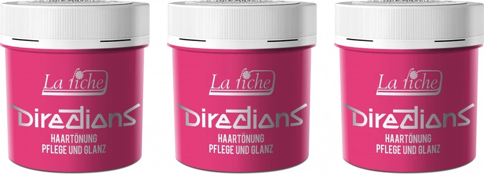 Directions Carnation Pink 3x100 ml