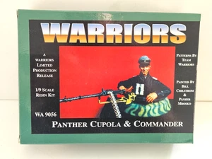 1/9 WARRIORS PANTHER CUPOLA & COMMANDER FIGURE #WA9056 NUOVO KIT MODELLINO RESINA - Foto 1 di 1