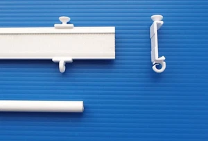 Profi Paneelwagen Aluminium weiß für Schiebegardine fast überall passend - Bild 1 von 4