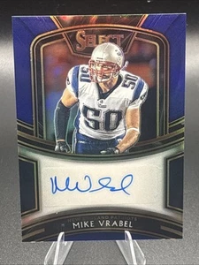 Panini Select Signatures 2020 Blue Prizm/99 Mike Vrabel #SI-MVR automático - Imagen 1 de 3