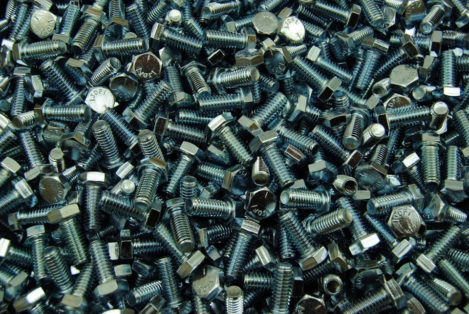 LEXAR INDUSTRIAL (300) Hex Head 5/16-18 x 3/4 Grade 5 Bolts Zinc Plated Cap Screws