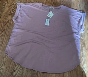 Cable & Gauge Studio Women’s Short Sleeve To Size Xl NWT - Picture 1 of 3