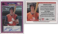 2021 Leaf Pro Set Metal 1989 Pink Mojo /7 Reed Trimble #PA-RT1 Auto