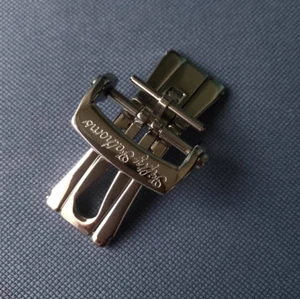 20 mm HQ316L S/Stahl Silber Faltschließe Verschluss passend für Blancpain Fifty Fanthoms - Bild 1 von 5