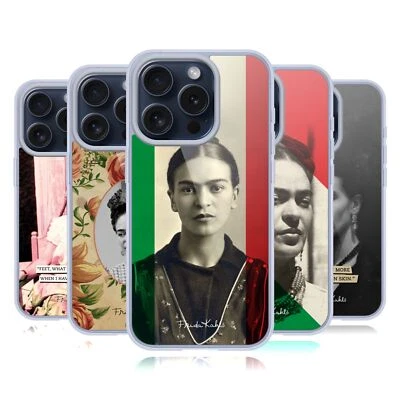 OFFICIAL FRIDA KAHLO PORTRAITS AND QUOTES SOFT GEL CASE FOR APPLE iPHONE PHONES - Image 1 of 4