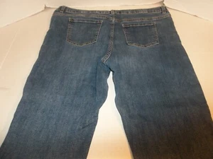 Girls Plus Size 20.5 Thereabouts Skinny Hi-Lo Hem Denim Blue Jeans - Picture 1 of 4