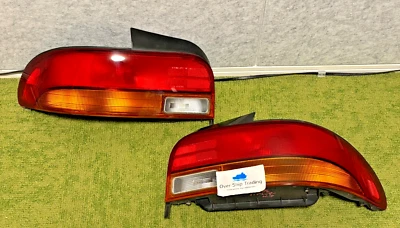 Subaru Genuine Impreza WRX STi GC8 Tail Light Lamp Left Right Pair OEM JDM - Imagem 1 de 4