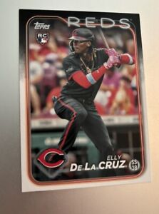 2024 Topps Series 1 #141 Elly De La Cruz Rookie RC Cincinnati Reds