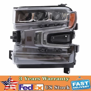 For 2019 2020 2021 Chevrolet Silverado 1500 LED Headlight Driver LH OEM 84621850 - Picture 1 of 14