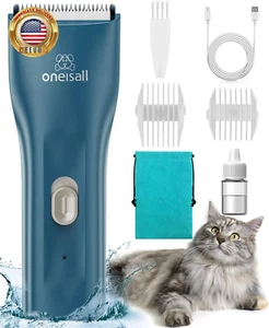 Pet Clipper for Cat Matted Hair, Pet Shaver for Cats Quiet Pet Hair Clippers Cor - Picture 1 of 8