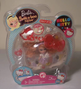 Mattel Barbie Peek-a-boo Petites Kara Hello Kitty 86 2,25" Neu in Verpackung 2008 P2091 N8779 - Bild 1 von 8