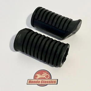 Honda Z50 NC50 CD125T CD185T Front Footrest Rubbers (Pair). 50661-310-000P - Picture 1 of 3