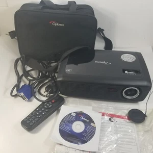 Optoma Pro160s DLP Projector Portable 2800 ANSI Home Theater 1080p w/Bundle - Picture 1 of 21