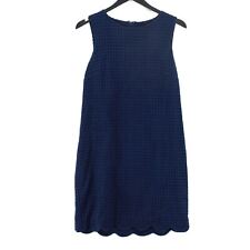 Cynthia Rowley Women's Mini Dress UK 10 Black 100% Cotton Short Mini