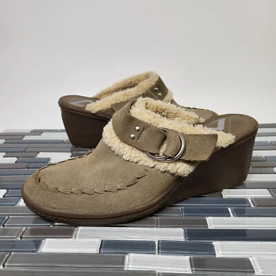 Zueco Anne Klein Sport para mujer con cuña Akquattro Mule sin cordones talla 8,5 M de EE. UU. Foto 1 de 4