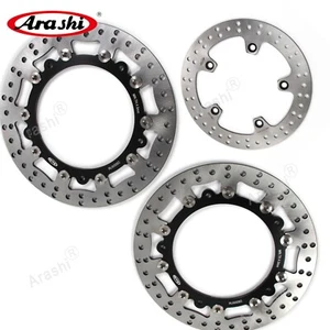 For BMW R1200GS NON-ABS 2004 - 2012 2009 2010 Arashi Front Rear Brake Disc Rotor - Picture 1 of 13