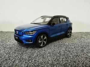 1:18 Volvo XC40 2022 Recharge Electric Car Diecast Model Toy Car Boys Gift White - Picture 1 of 19