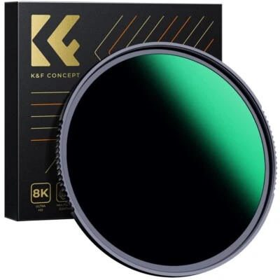 K&F Concept NANO-X ND1000 (10 Stops) ND Lens Filter  for Camera Lens 37mm-112mm - Image 1 of 4
