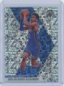 2019-20 Panini Mosaic Basketball #133 Shai Gilgeous-Alexander Silver Disco - Picture 1 of 2