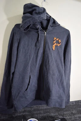 Jaqueta com capuz Patagonia feminina XL telefone casa zíper completo Princeton Letterman P - Imagem 1 de 4