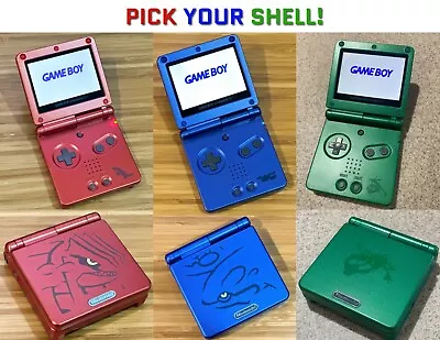 Nintendo Game Boy Advance System GBA SP IPS LCD POKEMON Rayquaza Groudon Kyogre - Image 1 of 4
