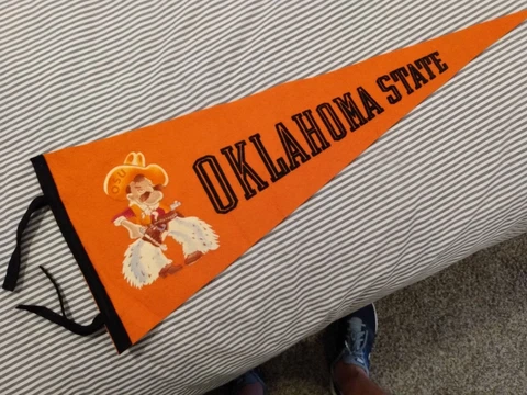 Oklahoma State Cowboys Pennant, 11 x 28.5 Cover
