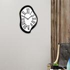 Melting Wall Clock Nordic Silent Sweep Wall Clock for Living Room Gift Shelf