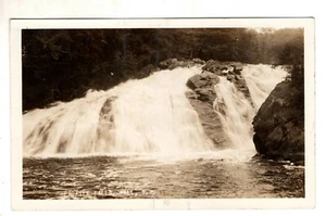 Foto postal vintage RPPC NH Profile Falls Hills Putnam - Imagen 1 de 2