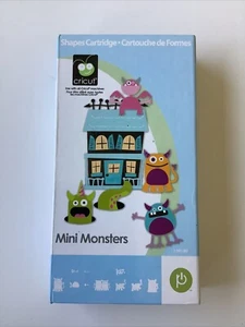Cricut Mini Monsters Halloween Shapes Cartridge - Picture 1 of 6