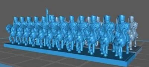 Prussian Hussars 1812 - 6mm Minis - Bild 1 von 1